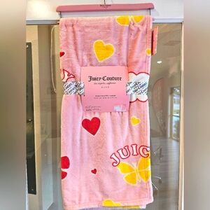 Juicy Couture Plush blanket